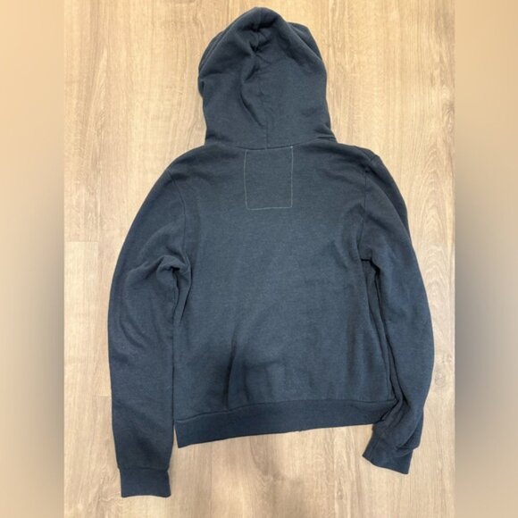 Aviator Nation Full Zip 5 Stripe Hoodie Sweater Women’s Size Medium Like New - Picture 3 of 3